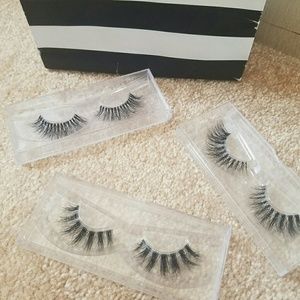 Handmade mink clear band eyelashes